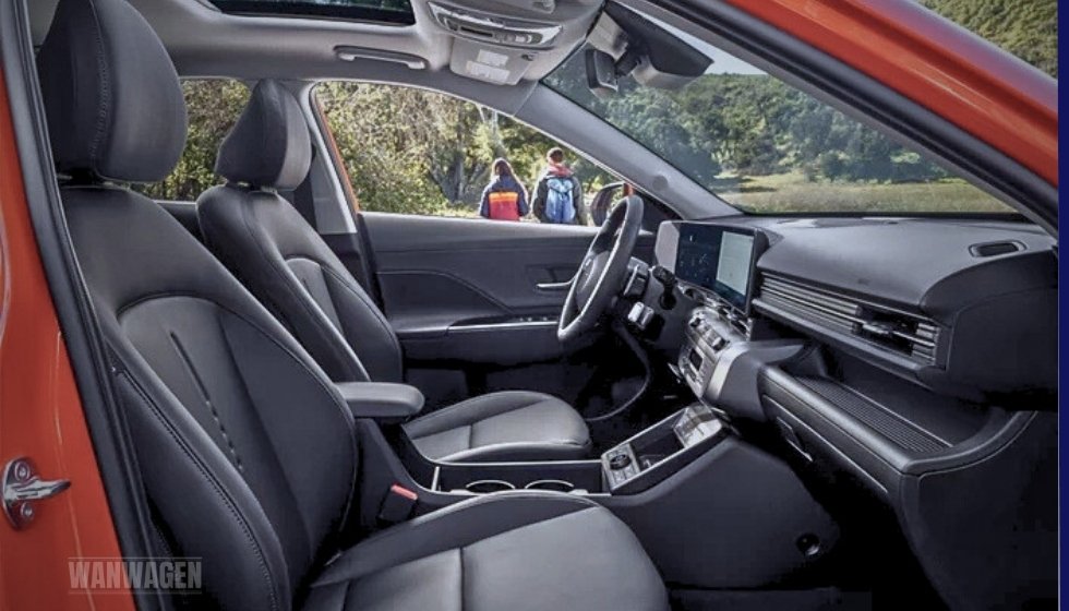 interior hyundai KONA 2026