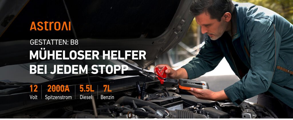 Notfall-Powerbank für E-Autos