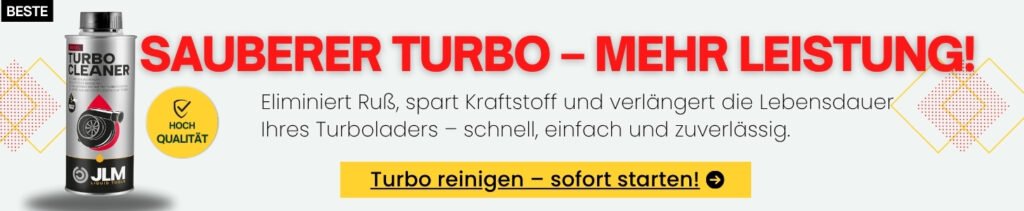 JLM Diesel Turbo Reiniger- Sauberer Turbo – Mehr Leistung!